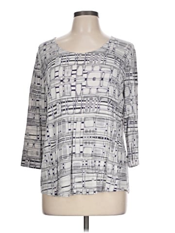 Easywear by Chico's 3/4 Sleeve Top (view 1)