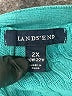 Lands' End Teal Cardigan Size 2X - photo 7