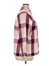 Alfred Dunner Plaid Burgundy Long Sleeve Blouse Size 18 - photo 4