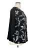 J.Jill 100% Polyester Black 3/4 Sleeve Blouse Size XL Petite - photo 4