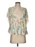Tularosa 100% Polyester Ivory Sleeveless Blouse Size XS - photo 1