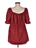 Suzanne Betro 100% Polyester Polka Dots Red Casual Dress Size M - photo 2