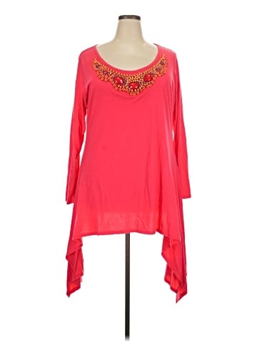DG^2 by Diane Gilman 3/4 Sleeve Top (view 1)