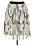 Marianne Graphic Gray Casual Skirt Size 1X - photo 2