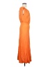 Lulus Orange Cocktail Dress Size S - photo 4