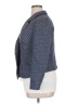metaphor Polka Dots Blue Blazer Size XL - photo 5