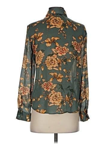 Zara Basic Long Sleeve Blouse (view 2)