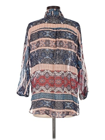 Rory Beca 3/4 Sleeve Silk Top (view 2)