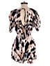 BCBGeneration 100% Polyester Animal Print Ivory Romper Size XS - photo 2