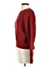 Line & Dot Solid Red Pullover Sweater Size S - photo 5