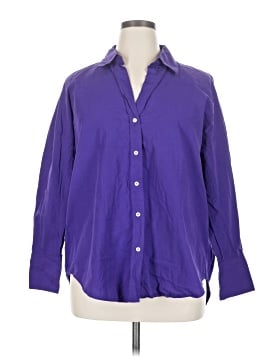 Zara Long Sleeve Button-Down Shirt (view 1)