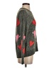 Lou & Grey Hearts Gray Pullover Sweater Size S - photo 4