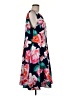 Eliza J Floral Blue Casual Dress Size M - photo 4