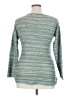 Two-One-Two New York 100% Acrylic Tweed Teal Pullover Sweater Size XL - photo 2