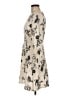 A.L.C. 100% Silk Paisley Tan Casual Dress Size 8 - photo 5