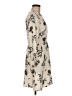 A.L.C. 100% Silk Paisley Tan Casual Dress Size 8 - photo 4