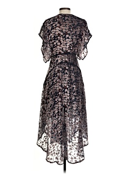 foxiedox cocktail dress Foxiedox Black Embroidered Floral #fa1418dr Cocktail Dress Medium NEW NWT