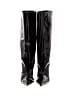 Amina Muaddi Black Boots Size EU 37 - photo 2