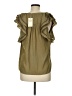 Ramy Brook 100% Polyester Green Short Sleeve Blouse Size M - photo 2