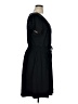 Lands' End Solid Black Casual Dress Size 1X - photo 4