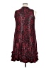 DressBarn Animal Print Red Cocktail Dress Size 14 - photo 2