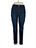 Seven7 Solid Blue Jeans Size 16 - photo 1