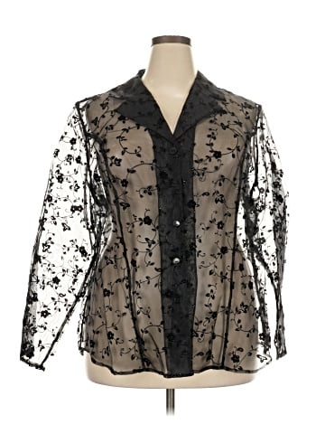 I.N. Studio 3/4 Sleeve Blouse (view 1)