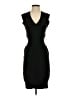 ATM Solid Black Cocktail Dress Size L - photo 1