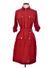 Sharagano Solid Red Casual Dress Size 6 - photo 1