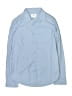 Target Solid Blue Long Sleeve Button-Down Shirt Size 14 - photo 1