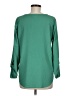 Van Heusen 100% Polyester Green Long Sleeve Blouse Size M - photo 2
