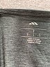 Adidas 100% Polyester Gray Active T-Shirt Size 7 - photo 3
