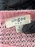 Umgee Color Block Burgundy Pullover Sweater Size S - photo 7
