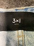 3x1 100% Cotton Blue Denim Shorts Size 23 waist - photo 3