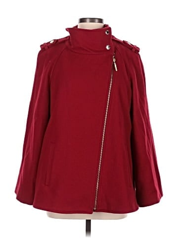 Dana Buchman Wool Coat (view 1)