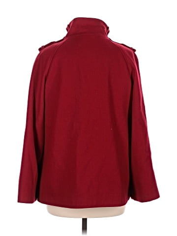 Dana Buchman Wool Coat (view 2)