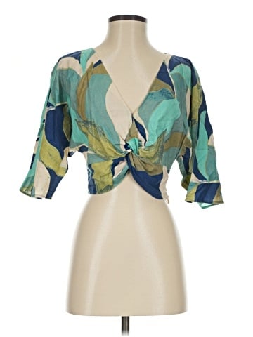Zara 3/4 Sleeve Blouse (view 1)
