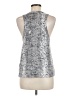 Z Supply Silver Sleeveless Top Size M - photo 2