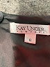 Kay Unger Solid Black Casual Dress Size 6 - photo 7
