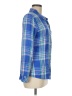 Rails 100% Rayon Plaid Blue Long Sleeve Button-Down Shirt Size M - photo 4