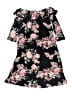 1st Kiss Floral Black Dress Size 14 - 16 - photo 1