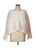 Pol 100% Polyester Ivory Pullover Sweater Size L - photo 1