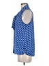 Jones & Co 100% Polyester Blue Sleeveless Blouse Size M - photo 5