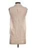 Everlane Tan Sleeveless Button-Down Shirt Size 00 - photo 2