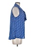 Jones & Co 100% Polyester Blue Sleeveless Blouse Size M - photo 4