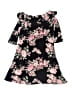 1st Kiss Floral Black Dress Size 14 - 16 - photo 2