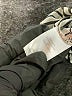 Black Rainn 100% Polyester Silver 3/4 Sleeve Blouse Size M - photo 5