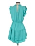 Steve Madden 100% Polyester Solid Teal Casual Dress Size S - photo 2