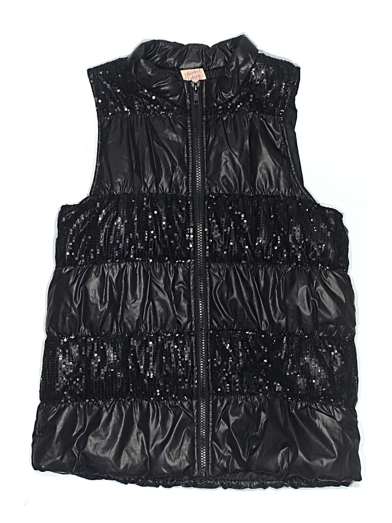Pre-owned Faded Glory Kids' Vest In Black