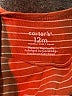 Carter's Stripes Orange Short Sleeve Onesie 9-12 MO / 12 MO - photo 3